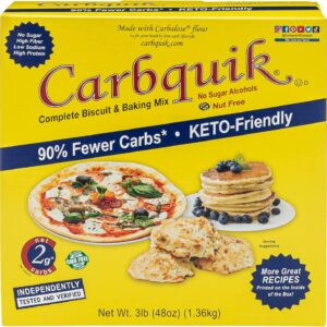 Carbquik Baking Mix, 3 Lb (48 Oz) (Pack of 1)